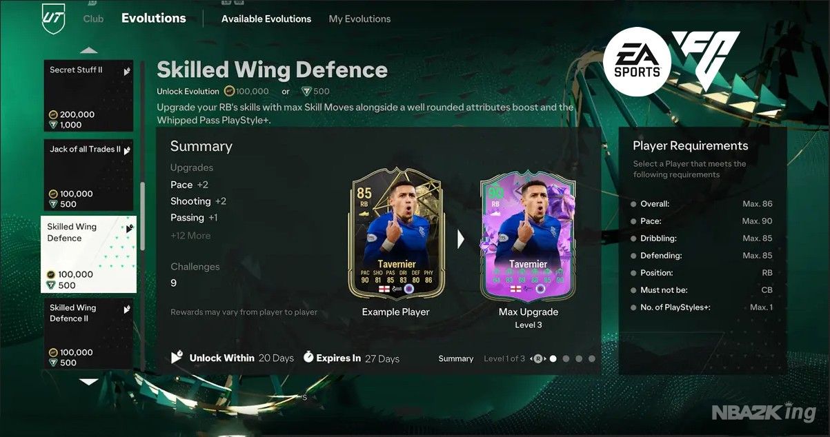 FC 24: Skilled Wing Defence